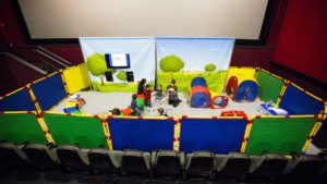 Portable Church children's ministry movie theater church