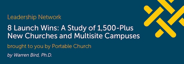 8 Launch Wins: A Study of 1,500-Plus New Churches and Multisite Campuses – New eBook!