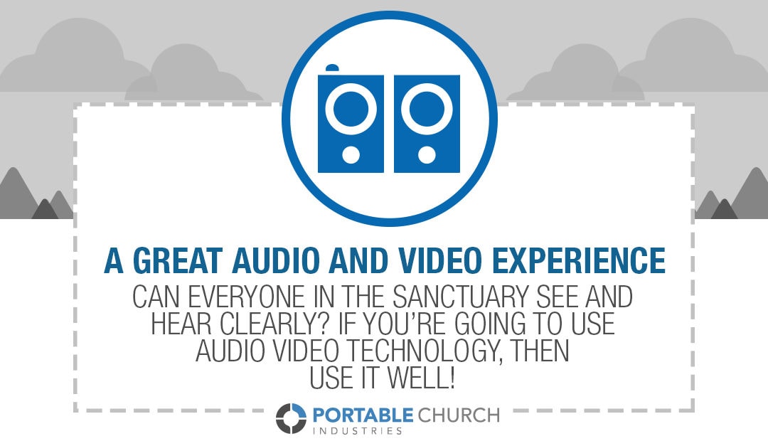 Church Launch Must-Haves | A Great Audio and Video Experience