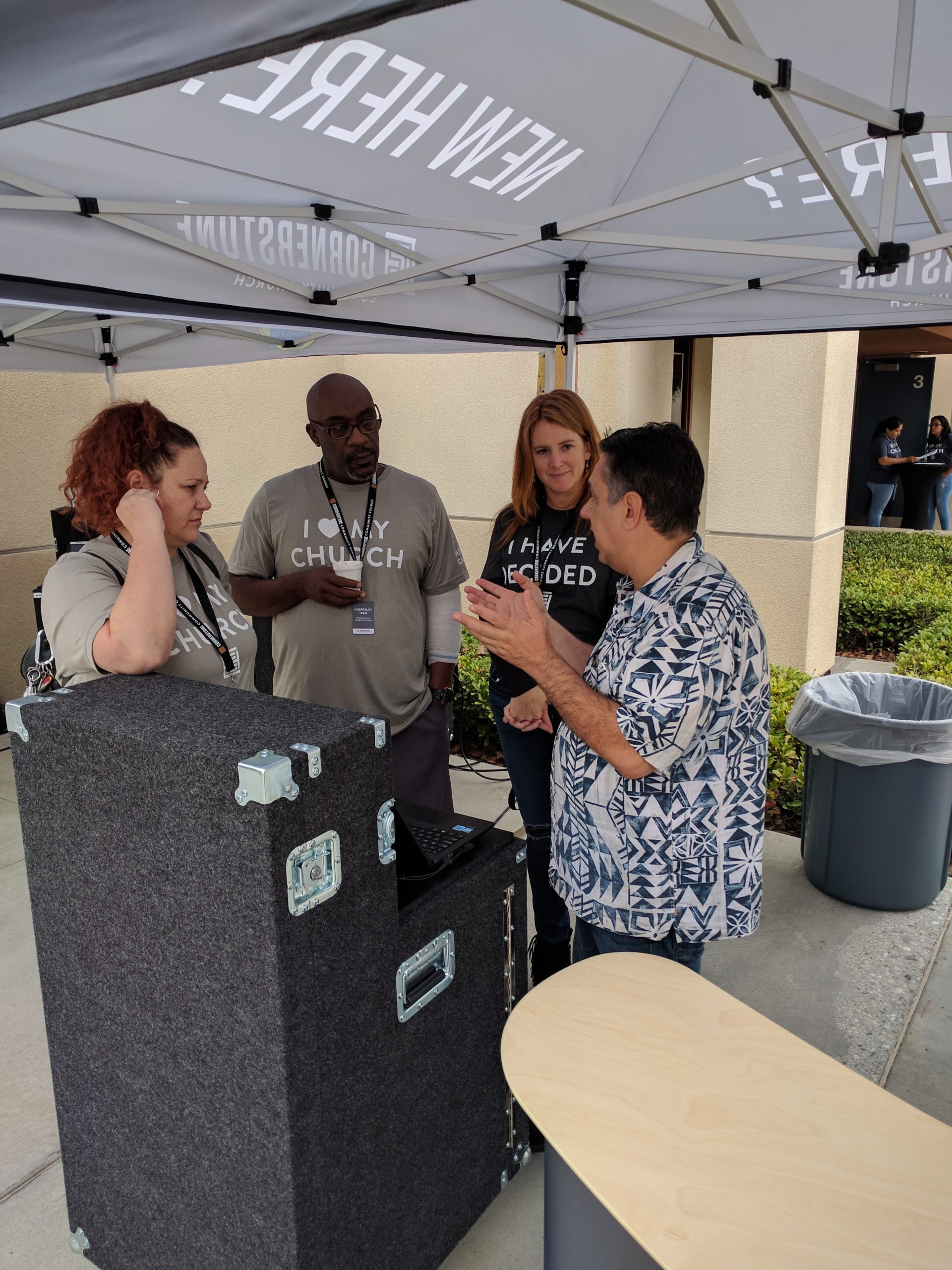 Kids Ministry Check In Station