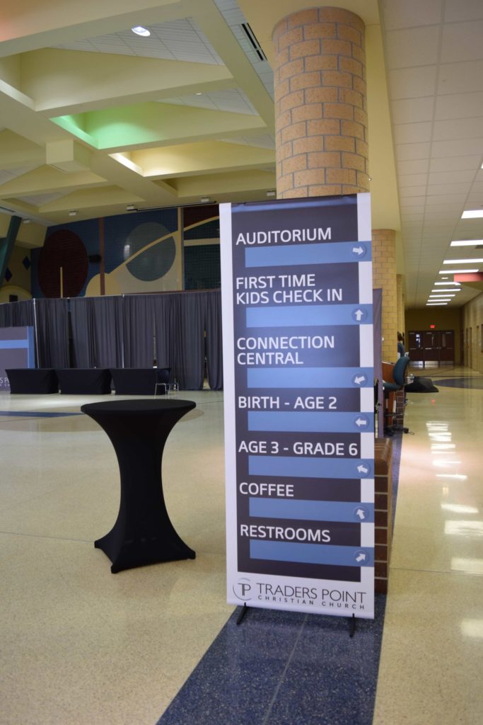 Church signage clearance