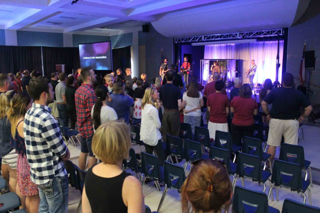 Crafting the perfect setting with portable staging systems in churches will create an unforgettable worship experience.